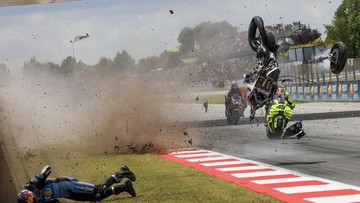 Alex Marquez Syok Lihat Replay Insiden Catalunya: Saya Beruntung Masih Hidup