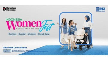 BRImo dan BRI Kartu Kredit Hadirkan Promo Spesial di Indonesia Women Fest 2026, Tiket Workshop Mulai Rp10 Ribu
