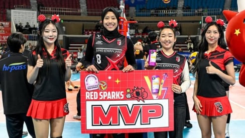Shin Tae-yong Puji Postur Atletis dan Lompatan Megawati Hangestri, Idola Baru Voli Korea Selatan