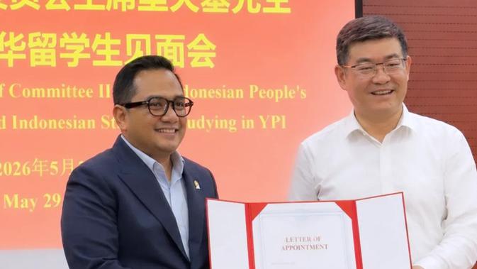 Ketua Komisi II DPR Rifqinizamy Karsayuda Jadi Penasihat Khusus Kerja Sama Vokasi China-Indonesia, Fokus Jembatani Daerah
