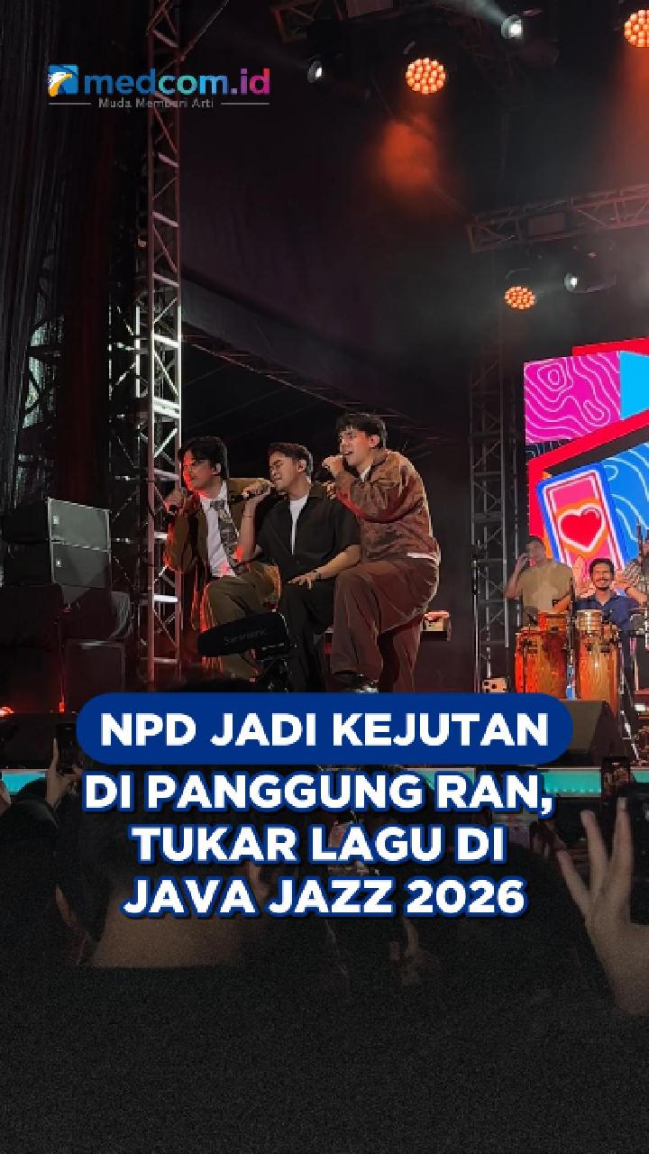 RAN dan NPD Tukar Lagu di Panggung Java Jazz 2026, Penonton Antusias Bernyanyi Bersama
