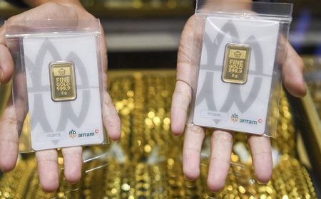 Harga Emas Antam Tembus Rp2,799 Juta per Gram, Cetak Rekor Lagi di Awal Pekan