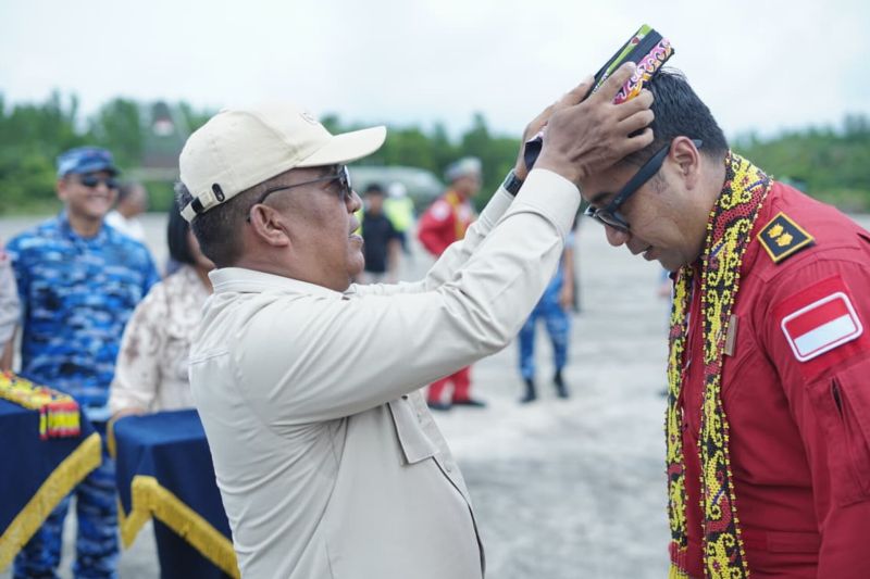 Ketua DPRD Tarakan Sambut Tim Aerobatik Brunei di Lanud Anang Busra, Simbol Eratnya Hubungan Bilateral