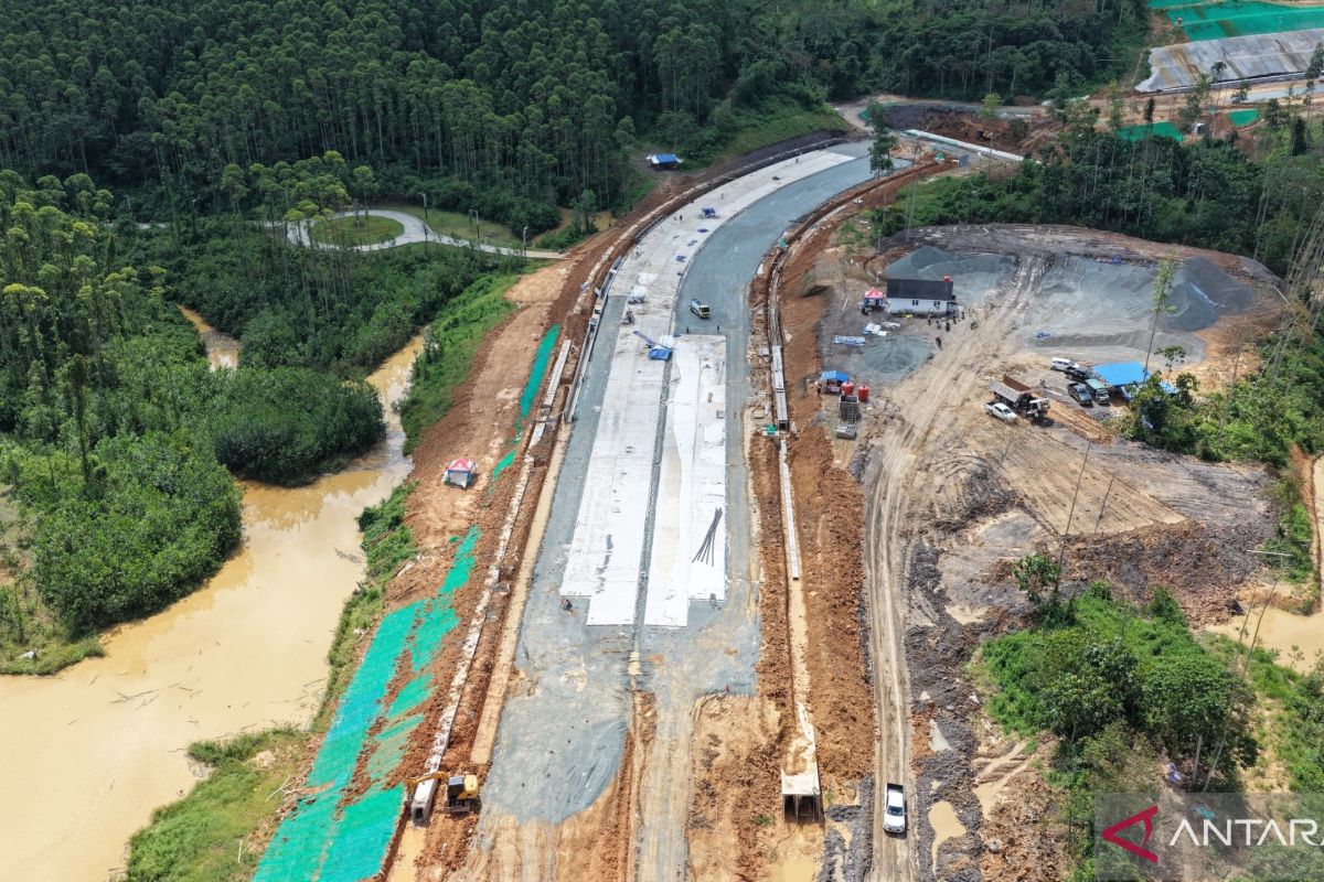 WIKA Catat Progres Jalan Kompleks Yudikatif IKN 19,35 Persen, Lampaui Target Rencana
