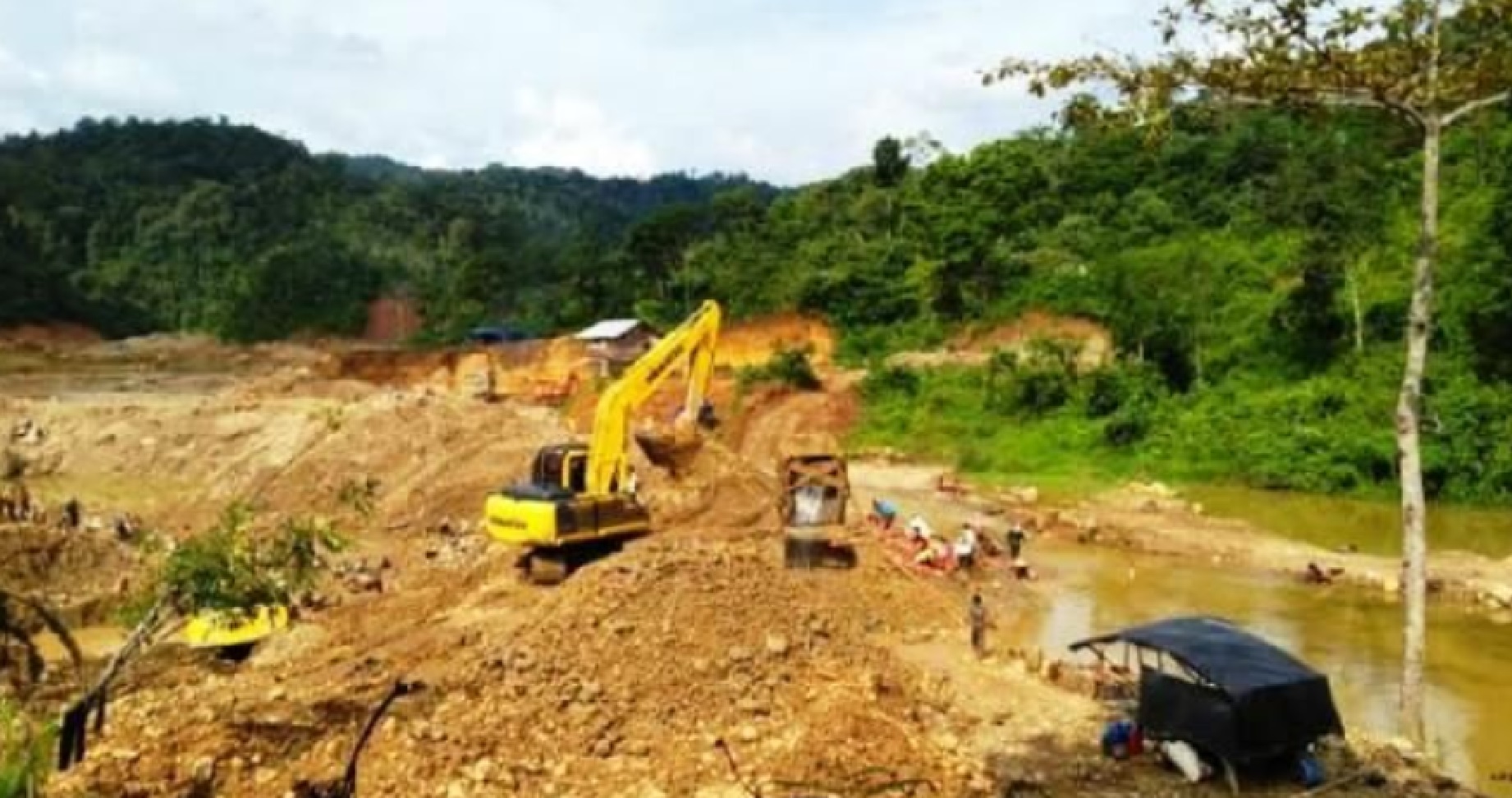 Polisi Disandera Ratusan Penambang Ilegal di Bungo Jambi, 15 Personel Gabungan Diamankan Warga