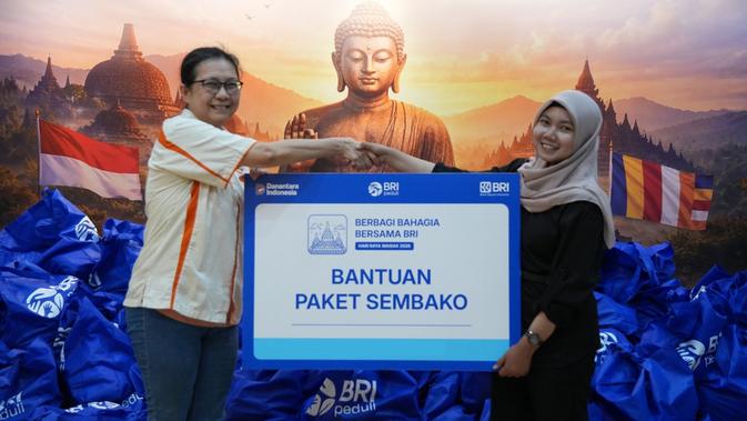 Salurkan 1.000 Paket Sembako ke Umat Buddha, BRI Rayakan Waisak 2026 dengan Aksi Nyata
