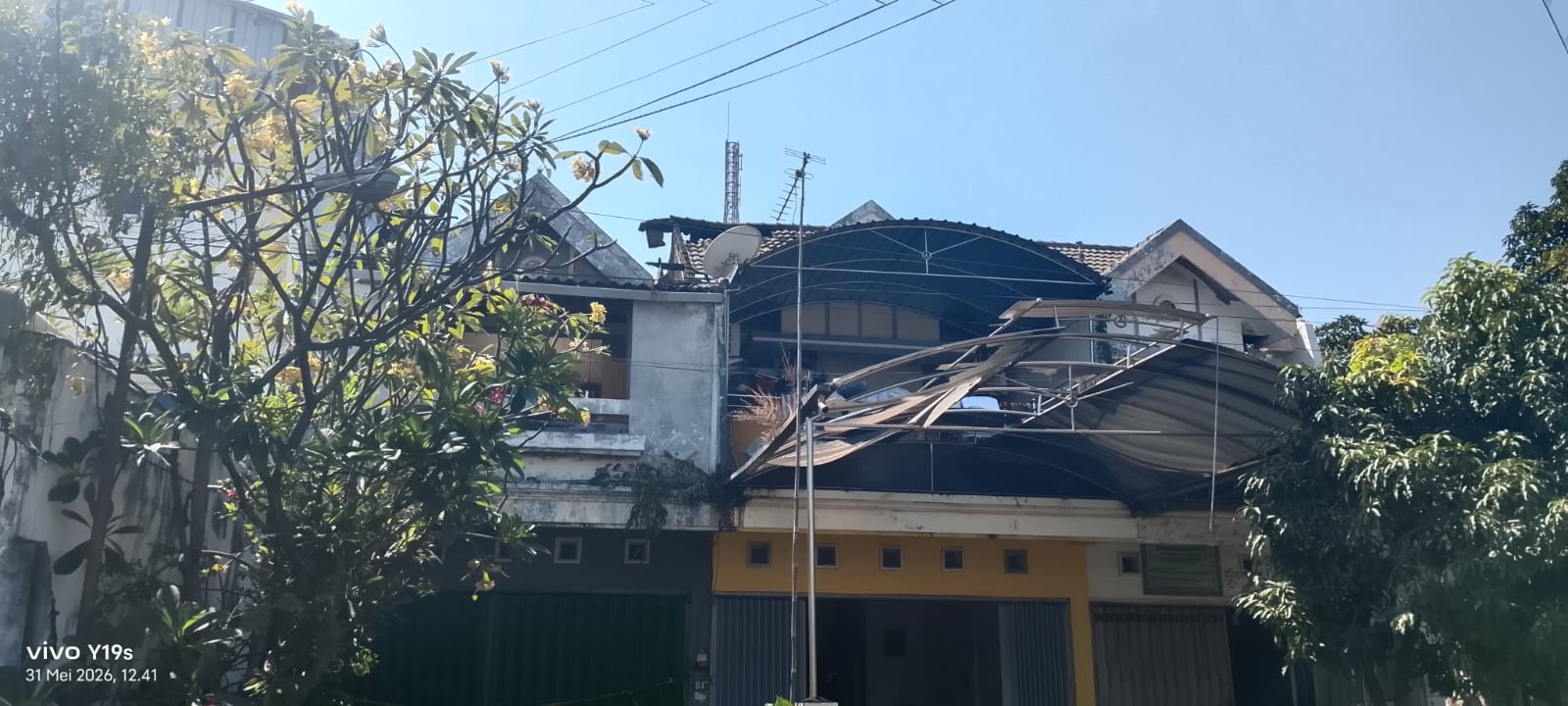 Kebakaran Hebat di Jalan Sidoyoso Surabaya Hanguskan Tiga Ruko, Seorang Nenek Tewas