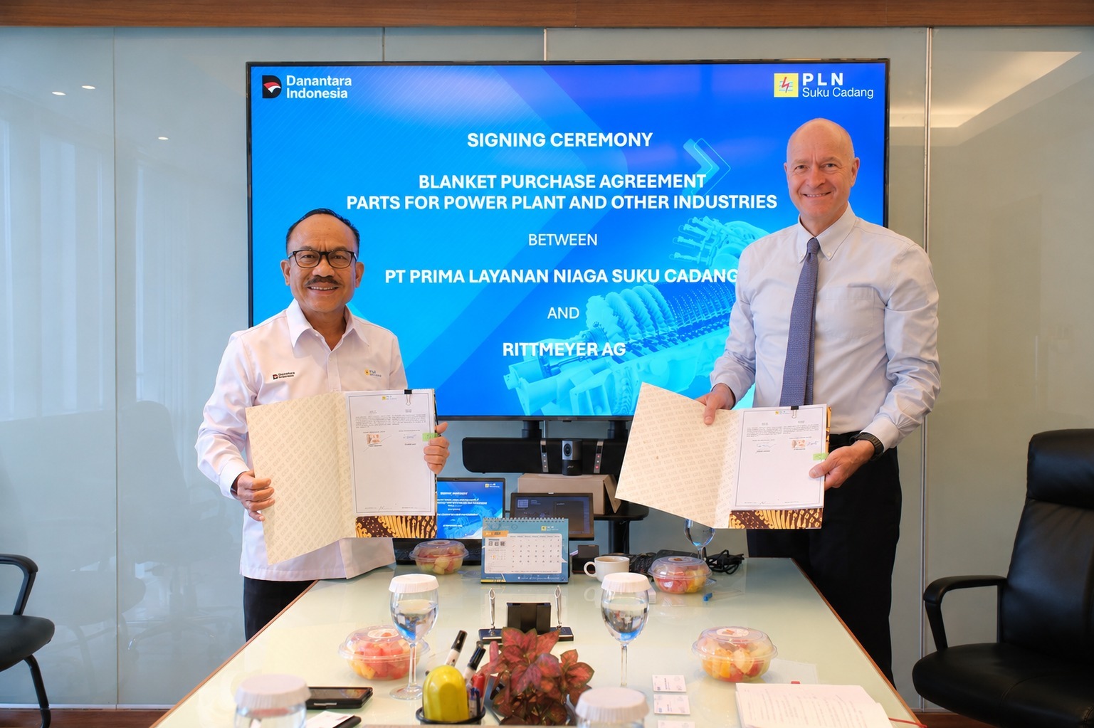 PLN Nusantara Power Gandeng Perusahaan Swiss Rittmeyer AG, Jamin Pasokan Suku Cadang Pembangkit