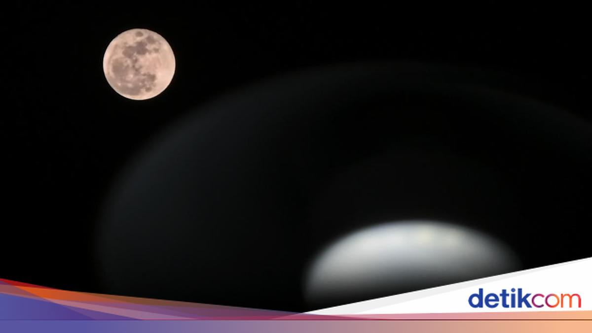 Malam Ini, Fenomena Blue Moon dan Bintang Antares Hiasi Langit Kalimantan Tengah, Bisa Dilihat Tanpa Alat Khusus