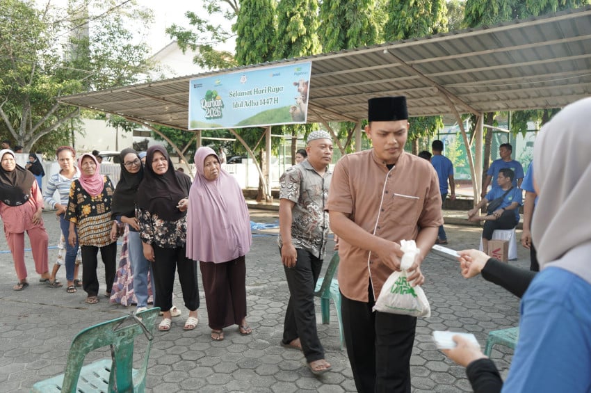 Salurkan 913 Ekor Hewan Kurban, Pegadaian Pastikan Daging Tersebar hingga Pelosok Nusantara