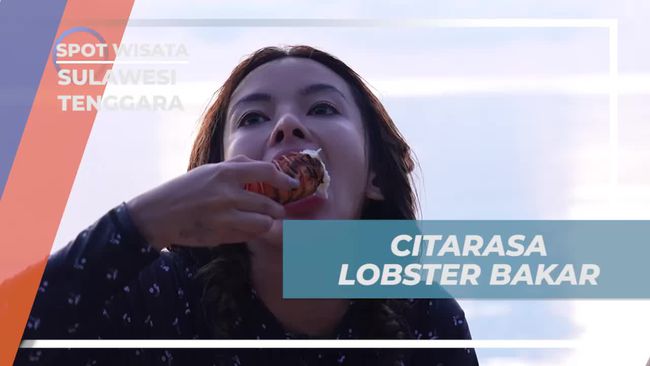 5 Momen Seru Memasak dan Menikmati Lobster Bakar Bareng Selebriti di Pinggir Pantai Sulawesi Tenggara