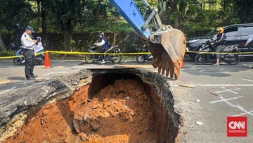Perbaikan Saluran Amblas di Lenteng Agung Habiskan Anggaran Rp380 Juta, Ditargetkan Rampung Dua Pekan