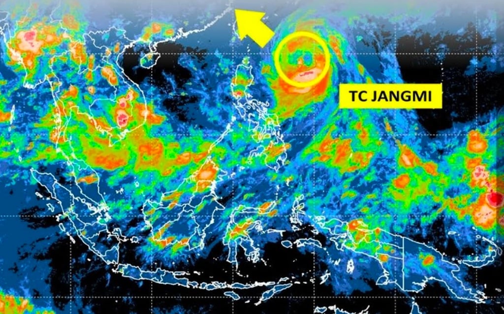 Siklon Tropis Jangmi Menguat ke Kategori 3, BMKG Imbau Waspada Gelombang Tinggi di Perairan Timur Laut Indonesia