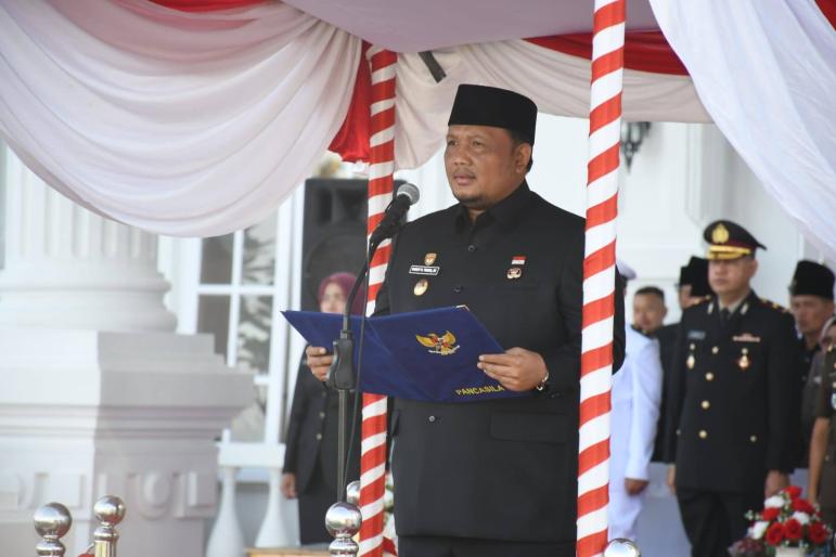 Peringatan Hari Lahir Pancasila 2026 di Bengkulu, Plh Wali Kota Ronny PL Tobing Ajak Warga Amalkan Nilai Kebangsaan