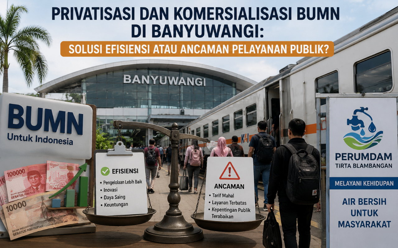 Tarif Naik, Akses Terbatas: Dampak Privatisasi BUMN Mulai Terasa di Banyuwangi, Pelabuhan Ketapang Jadi Sorotan