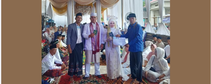 Usai Akad Nikah di Lebong, Pengantin Baru Langsung Terima KK dan KTP Elektronik, Ini Cara Kerja Program PADUKAN SMATEN BLAU