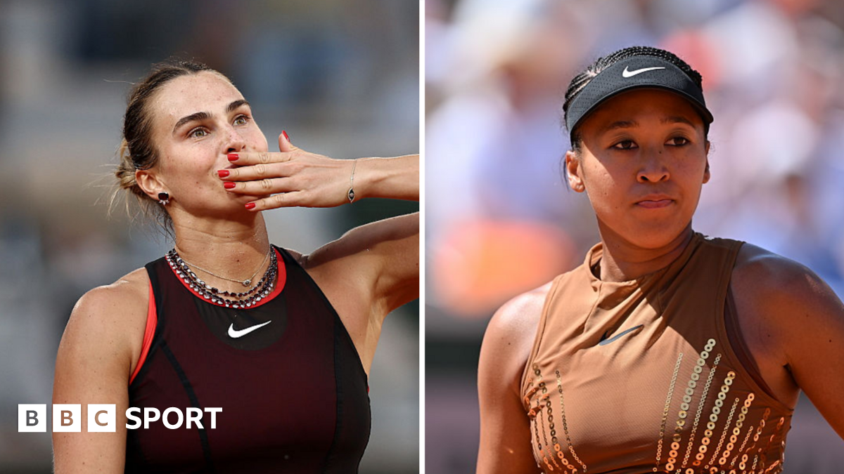 Sabalenka vs Osaka Jadi Partai Perdana Malam Hari Wanita di Roland Garros dalam Dua Tahun Terakhir