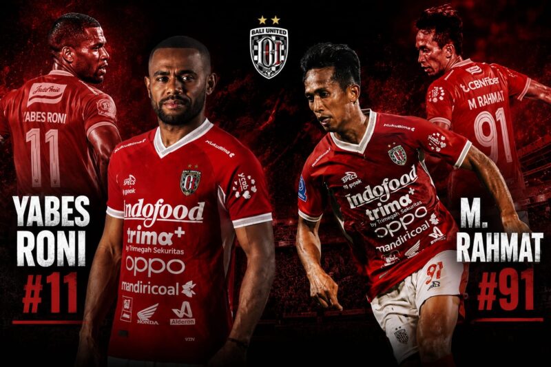 Bali United Lepas M. Rahmat dan Yabes Roni, Dua Trofi Liga 1 Jadi Warisan