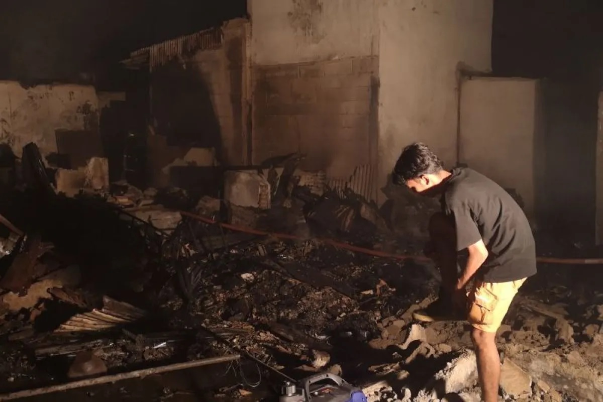 Kebakaran di Kemayoran Hanguskan 8 RT, Tiga Warga Luka-Luka