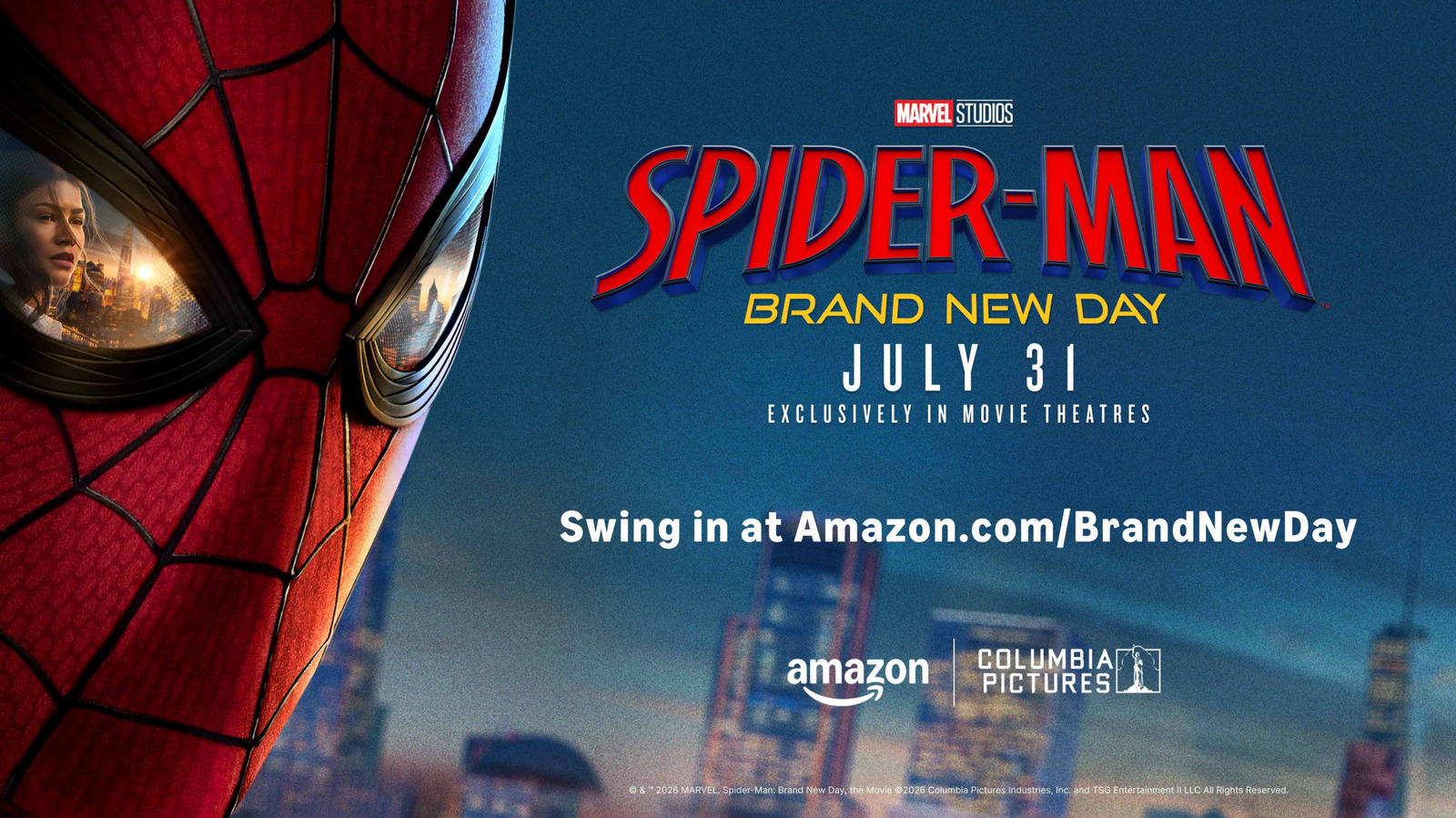 Amazon Prime Beri Akses Nonton Spider-Man: Brand New Day Dua Hari Lebih Awal di Bioskop AS