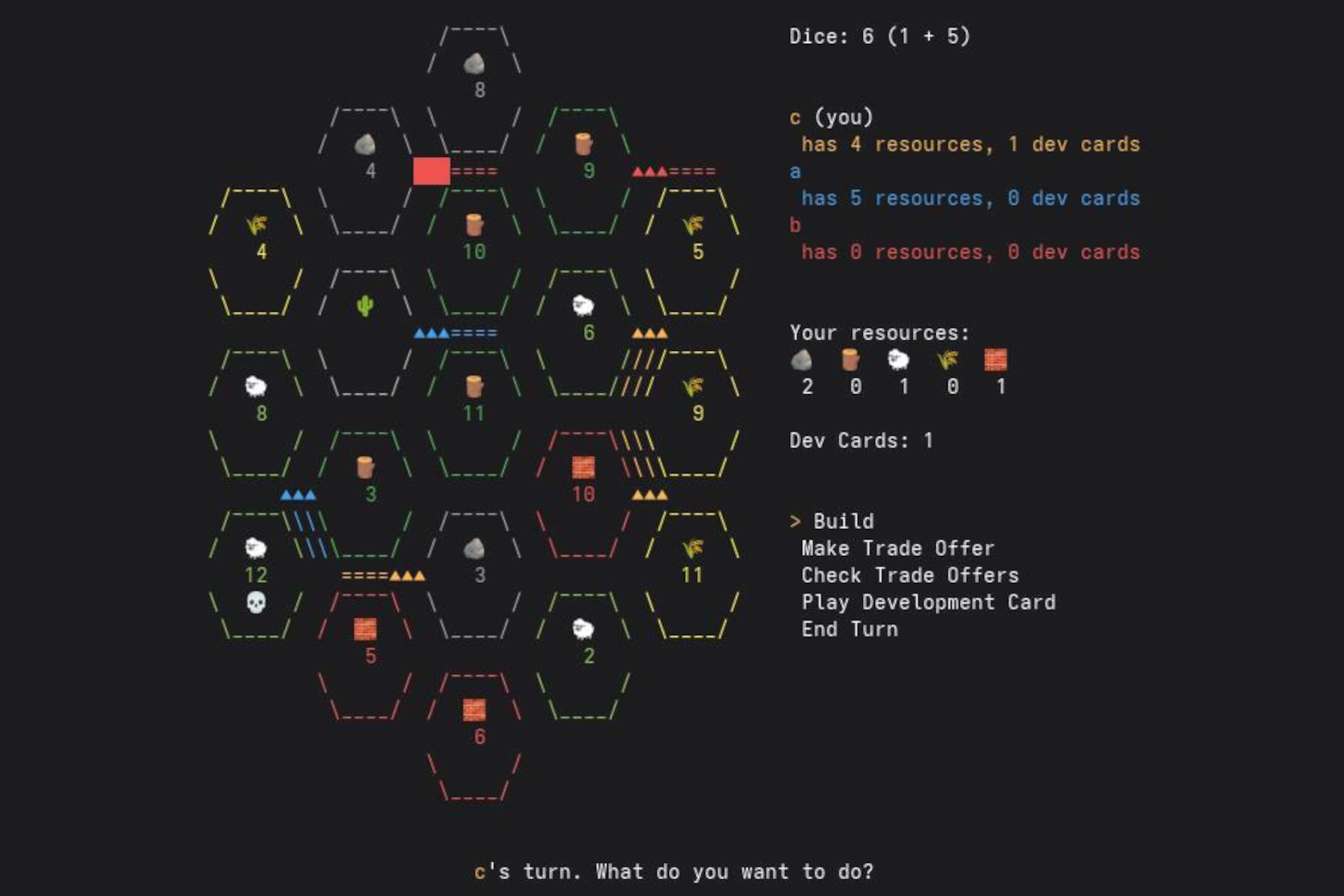 Pengembang Bikin Klon Catan Fungsional yang Bisa Dimainkan Langsung di Terminal Linux