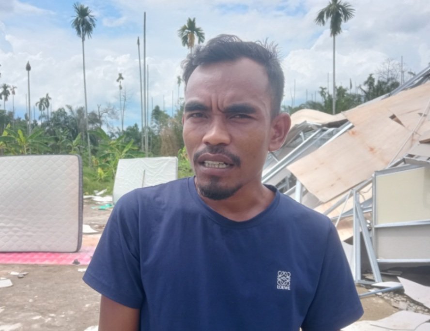 36 Huntara Korban Banjir Bandang di Aceh Utara Rusak Diterjang Angin Kencang, Warga Menanti Bantuan Jadup