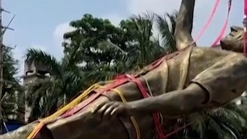 Patung Messi 21 Meter di Kolkata Dibongkar, Pemerintah Sebut Alasan Keamanan