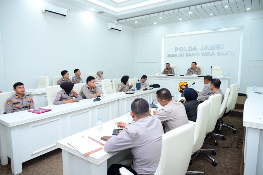 Tim Mabes Polri Evaluasi Peralatan Dalmas dan Peran Polisi di Jambi untuk Swasembada Pangan, Penelitian Berlangsung 4 Hari