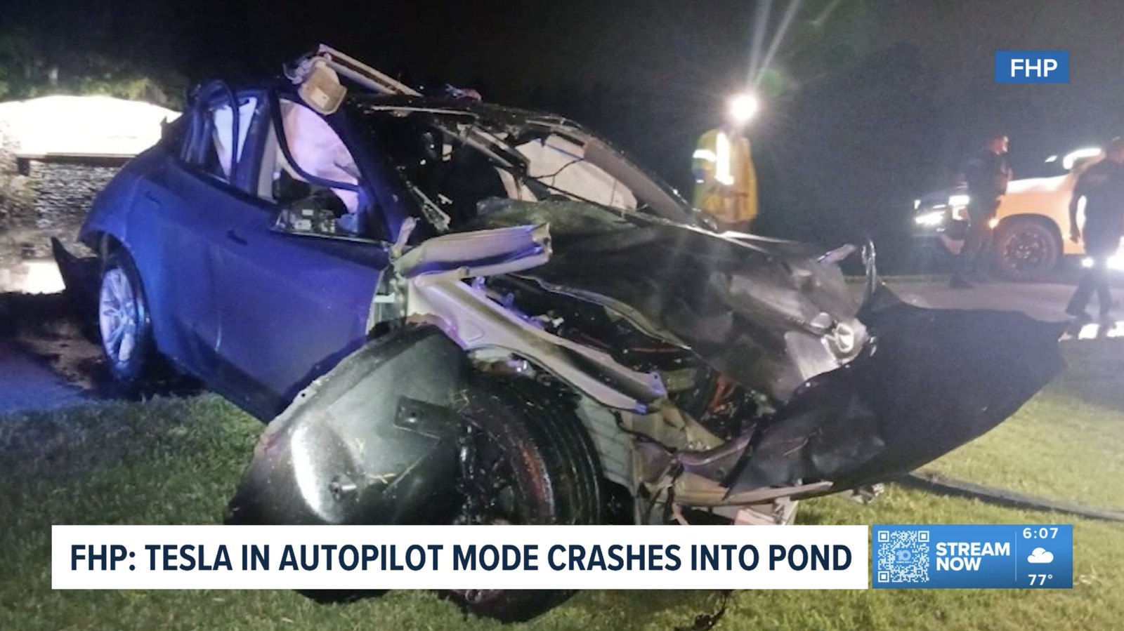 Tesla Model Y Tabrak Kolam saat Autopilot Aktif, Pengemudi Tewas