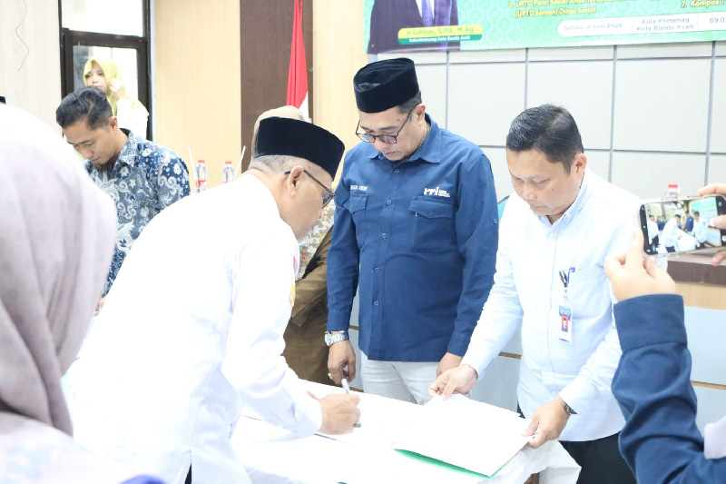 Disdukcapil dan Kemenag Banda Aceh Luncurkan Layanan KTP dan KK Baru Langsung Usai Akad Nikah di Tiga Masjid