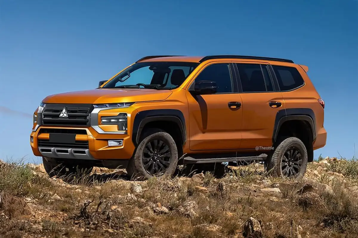 Mitsubishi Pajero Generasi Kelima Comeback 2026 Pakai Sasis Ladder Frame Triton, Mesin Diesel 204 PS