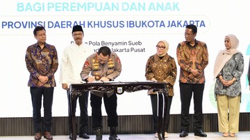 Kapolri Teken SKB Layanan Satu Pintu untuk Perempuan dan Anak Korban Kekerasan, DKI Jadi Percontohan