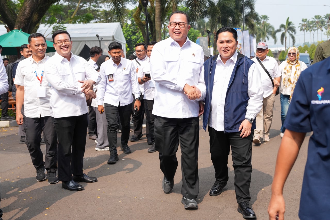 Menpora Erick Thohir Hadiri Sesi Tony Robbins, Dukung Arahan Presiden soal Gizi Generasi Muda
