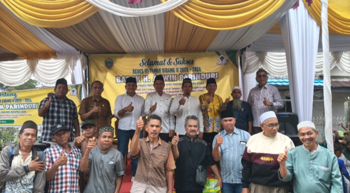 Reses Legislator Golkar Aswin Parinduri di Tabagsel: Kelangkaan Pupuk dan Jalan Rusak Jadi Keluhan Utama Warga