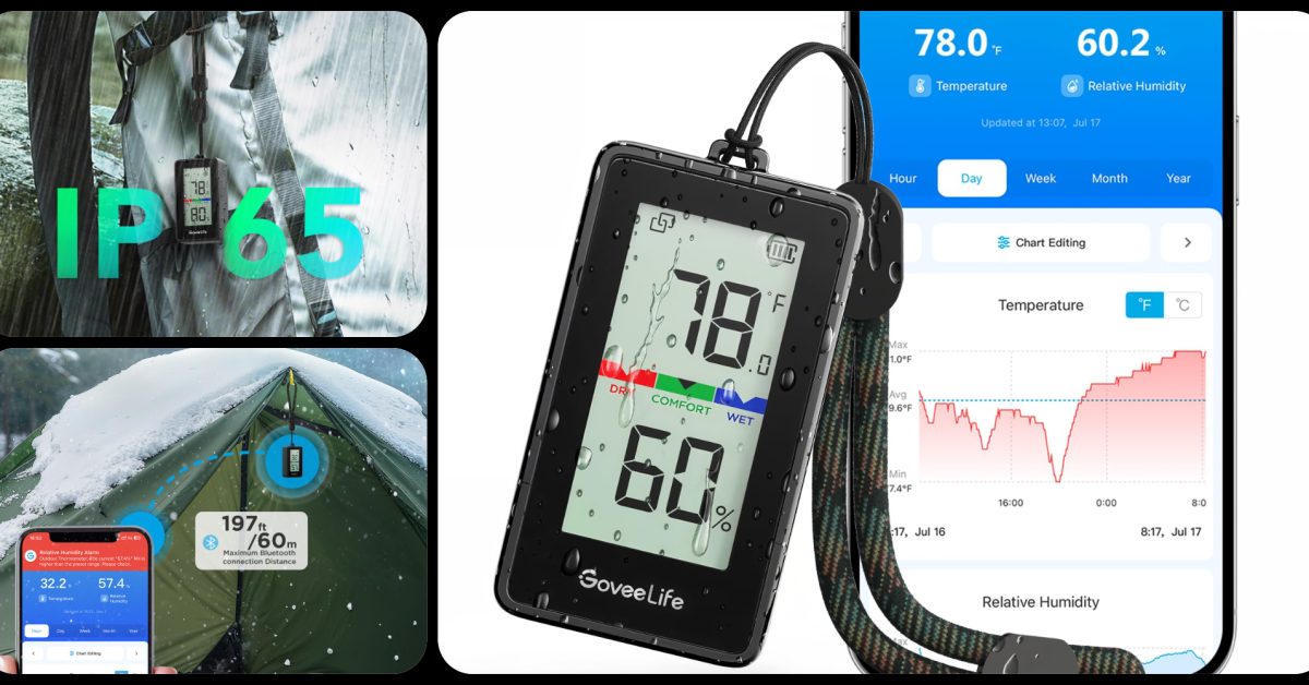GoveeLife Luncurkan Higrometer Pintar 2-in-1 Rp288 Ribuan, Cocok untuk Hiking dan Camping