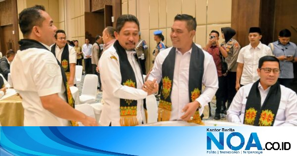 Bupati Aceh Besar Dampingi Forkopimda di Peluncuran Buku ‘Polda Aceh Meutuah’ Karya Nurlis Effendi