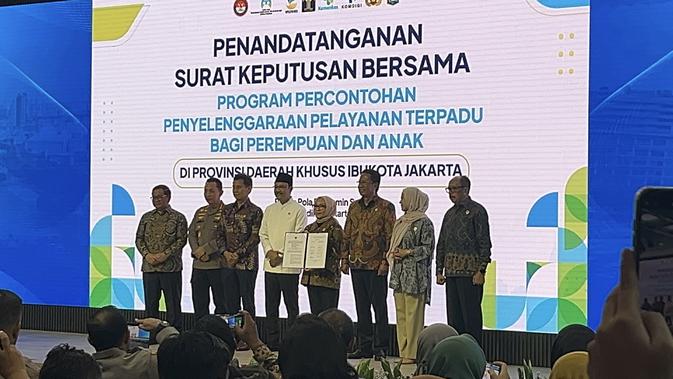 Jakarta Resmi Jadi Percontohan Nasional Layanan Terpadu bagi Perempuan dan Anak Korban Kekerasan, Anggaran Disiapkan Pemprov