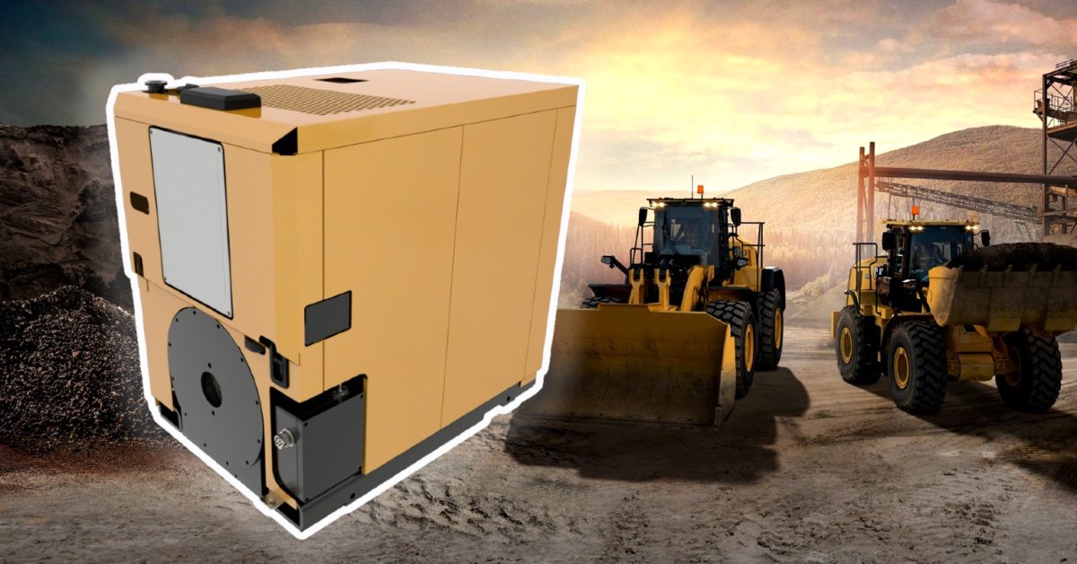 Caterpillar BEPU, Paket Baterai Drop-in Pengganti Mesin Diesel untuk Alat Berat