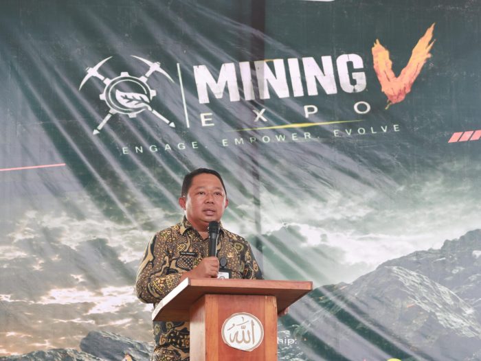 Sekda Ternate Rizal Marsaoly Buka Mining Expo Ke-V di Batu Angus, Kawasan Ini Didorong Jadi Geopark Nasional