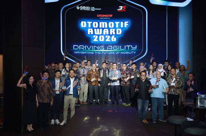 Tabloid OTOMOTIF Award 2026 Digelar, 47 Penghargaan untuk Mobil dan Motor Terbaik di Indonesia