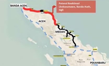 PT KAI Targetkan Pembangunan Rel Kereta Api Banda Aceh-Besitang 478 Km Dimulai 2026, DED Sedang Disiapkan