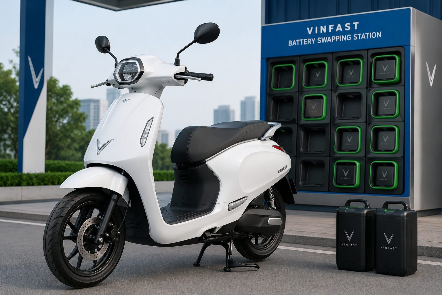 Biaya Sewa Baterai Motor Listrik VinFast Cuma Rp84.000 per Bulan, Bisa Tukar Baterai