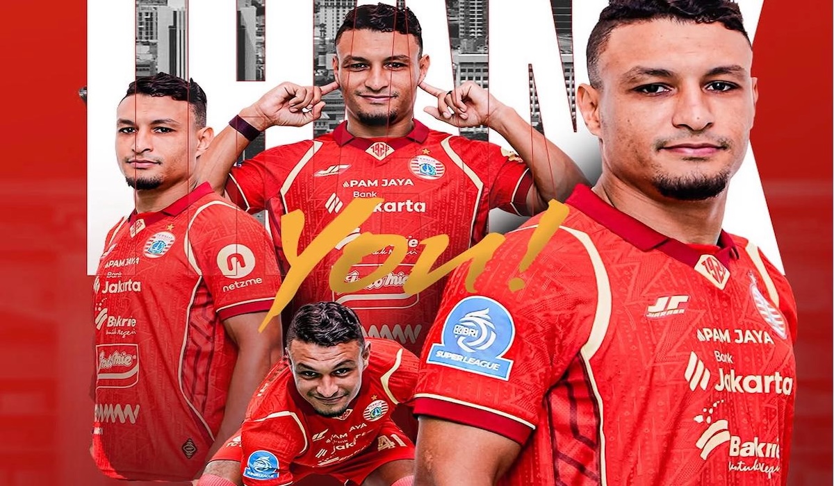 Persija Jakarta Lepas Tujuh Pemain Sekaligus, Carlos Eduardo Paling Lama Mengabdi