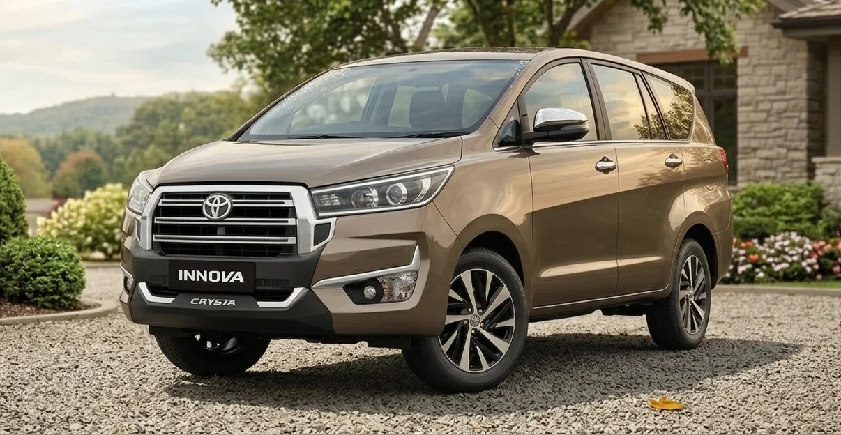 Toyota Innova Crysta 2026 Facelift Resmi Meluncur di India, Desain Depan Makin Garang