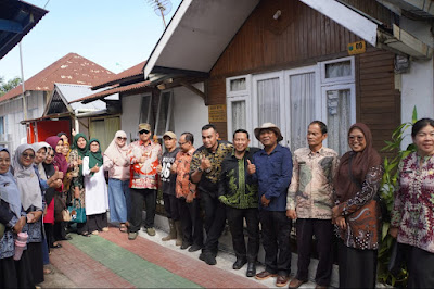 Walikota Padang Panjang Tinjau Kesiapan PKK Bukit Surungan Menjelang Penilaian Tingkat Sumbar, Ada Beberapa Hal yang Disempurnakan