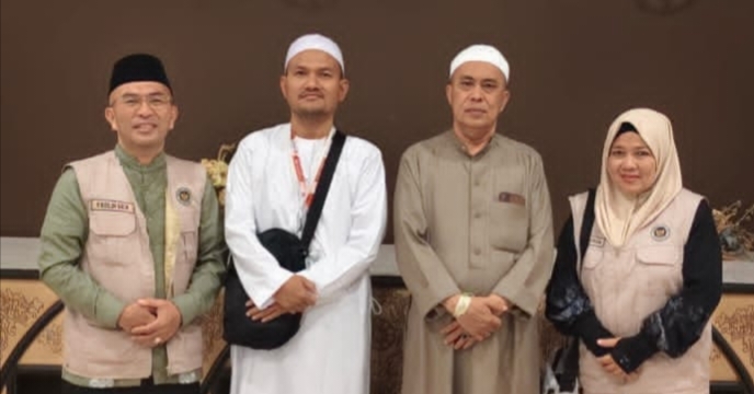 Wali Kota Tanjungbalai Temui 129 Jemaah Haji di Arab Saudi, Sampaikan Pesan Jaga Stamina Jelang Puncak Armuzna