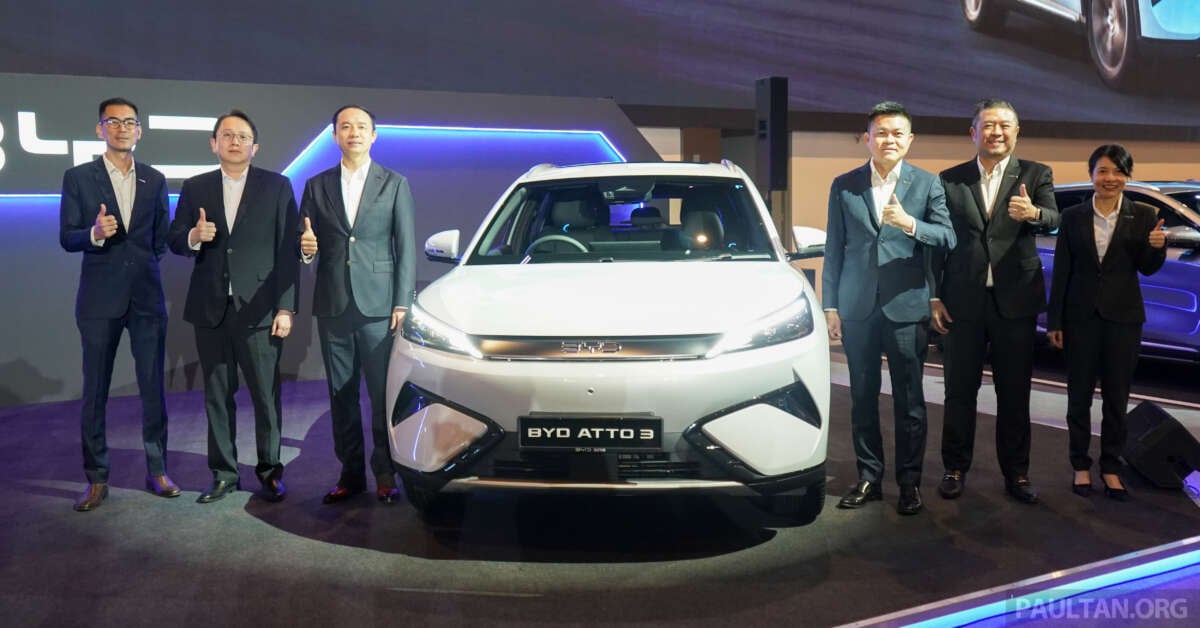 BYD Atto 3 Facelift 2026 Meluncur di Malaysia, Dua Opsi Penggerak hingga 313 PS