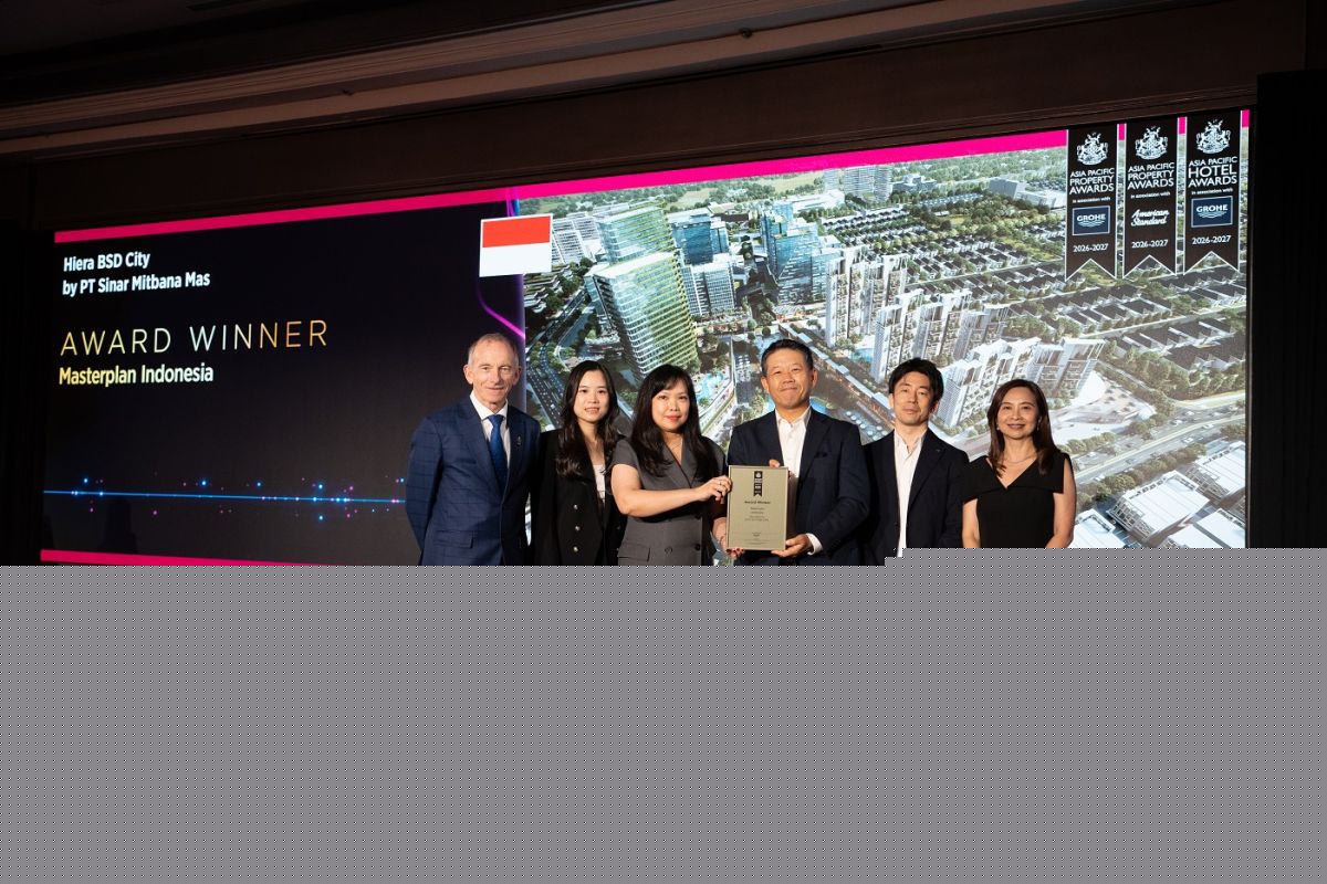 Hiera BSD City Raih Penghargaan Asia Pacific Property Awards 2026, Bukti Kualitas Masterplan Kawasan Terencana