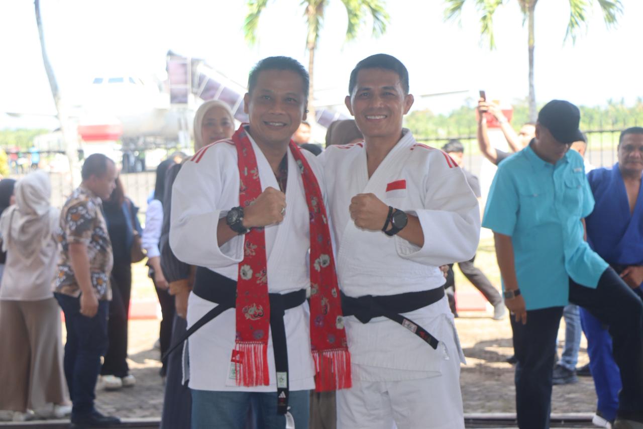 Kombes Pol Prianto Teguh Nugroho Resmi Jabat Wakapolda Bengkulu, Disambut Tradisi Judo di Bandara