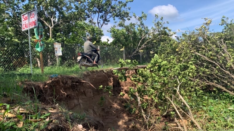 Tanah Longsor di Cai Von Ancam Tanggul 2 Km, Ratusan Rumah dan Lahan Buah Terancam